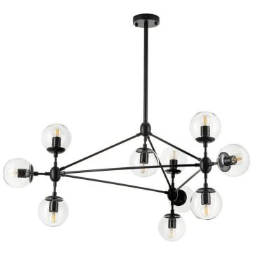 Step Into Design ASTRIFERO ST-9047-10 transparent Plafonlámpa 10x40w/E27 IP20