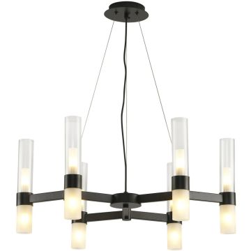 Step Into Design CANDELA DN1505-6 black Csillár 12x10W/G9 IP20
