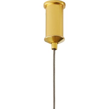 Step Into Design CIRCLE 2in1 DN924-40+60 gold Függőlámpa 2x53W/LED 3000K 4240lm IP20