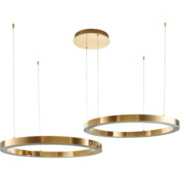 Step Into Design CIRCLE 2in1 DN924-80+80 gold Függőlámpa 2x80W/LED 3000K 6400lm IP20