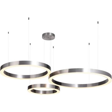 Step Into Design CIRCLE 3in1 ST-8848-40+60+80 nickel Függőlámpa 3x93W/LED 3000K 8835lm IP20