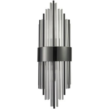 Step Into Design DRACO ST-88003W-M black Fali lámpa 2x20W/E14 IP20