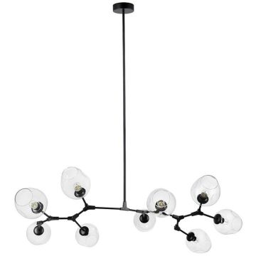 Step Into Design MODERN ORCHID ST-1232-9 TRANSPARENT Plafonlámpa 9x60W/E27