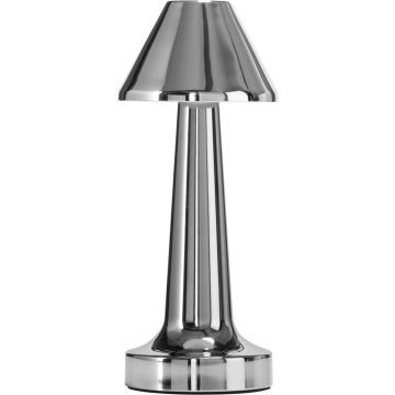 Step Into Design TAVOLO ST-8127T/B SILVER Asztali lámpa 1x3W/LED IP20