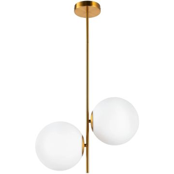 Step Into Design VENUS ST-5025-2 BRASS Plafonlámpa 2x60W/E27 IP20
