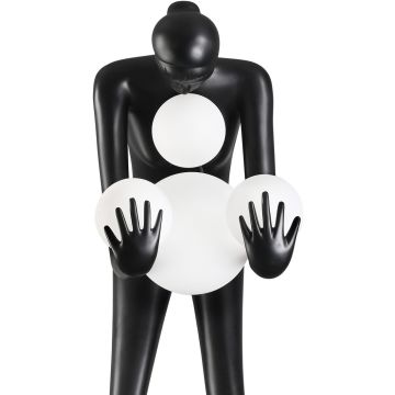 Step Into Design WOMAN DN433-F black Állólámpa 4x40w/E27 IP20
