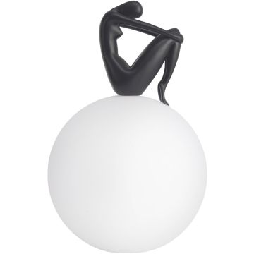 Step Into Design WOMAN ST-6020-B black Asztali lámpa 1x40w/E27 IP20
