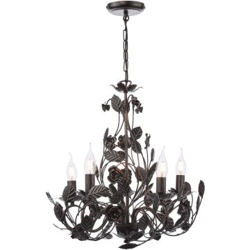 Dar Lighting Priscilla PRI0554 Függőlámpa 5x40w/e14