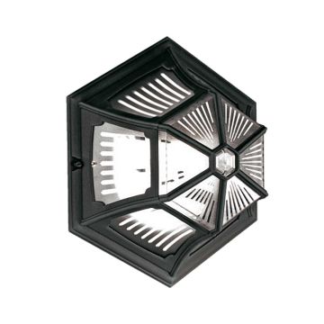 Elstead Lighting PARISH PR12-BLACK Süllyesztett mennyezeti lámpa 1x60W/E27 IP44