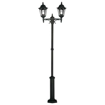 Elstead Lighting PARISH PR8-BLACK Utcai lámpa 2x60W/E27 IP44