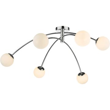 Dar Lighting Puglia PUG6450 Plafonlámpa 6x20w/g9