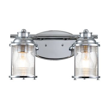 Quintiesse ASHLAND BAY QN-ASHLANDBAY2-PC-BATH Fali lámpa 2x60W/E27 IP44
