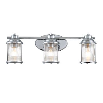 Quintiesse ASHLAND BAY QN-ASHLANDBAY3-PC-BATH Fali lámpa 3x60W/E27 IP44