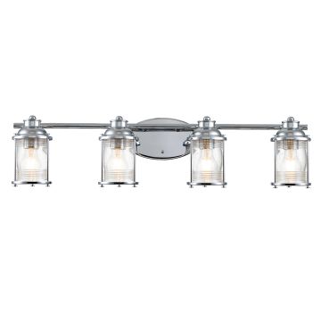 Quintiesse ASHLAND BAY QN-ASHLANDBAY4-PC-BATH Fali lámpa 4x60W/E27 IP44