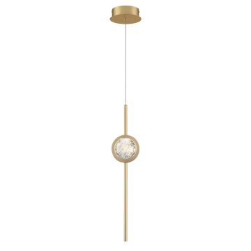 Quintiesse Barletta QN-BARLETTA-1P-BG Függőlámpa 1x6W/LED 3000K 340lm IP20