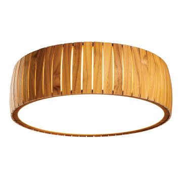 Quintiesse Barrel QN-BARREL-F-LED-50-TEAK Süllyesztett mennyezeti lámpa 1x17W/LED 3000K 615lm IP20