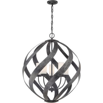 Quintiesse BLACKSMITH QN-BLACKSMITH-5P-OBK Függőlámpa 5x40W/E14 IP44