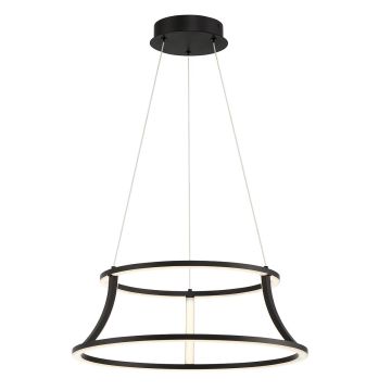 Quintiesse Cadoux QN-CADOUX-P-BK Függőlámpa 1x54W/LED 3000K 1490lm IP20