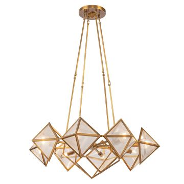 Quintiesse Cairo QN-CAIRO8-VBS-CR Csillár 8x60W/E14 IP20