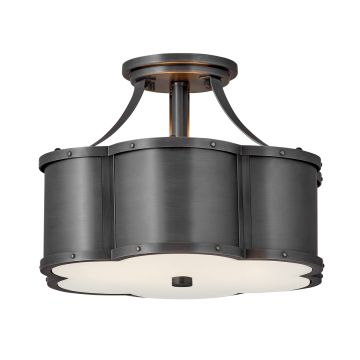 Quintiesse CHANCE QN-CHANCE-SF-S-BLB Plafonlámpa 2x60W/E27