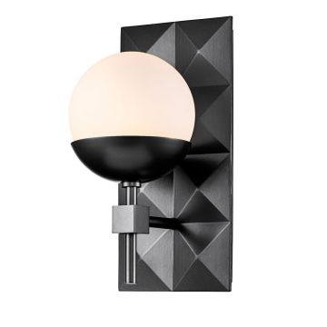 Quintiesse Deco QN-DECO-1WB-BLK-O Fali lámpa 1x25W/E14 IP44