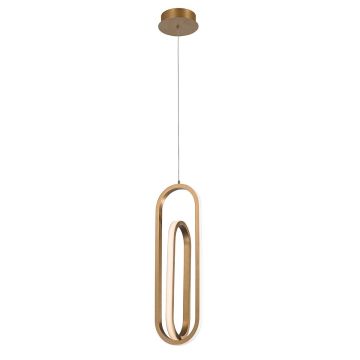 Quintiesse Demark QN-DEMARK-1P-BG Függőlámpa 1x28W/LED 3000K 1000lm IP20