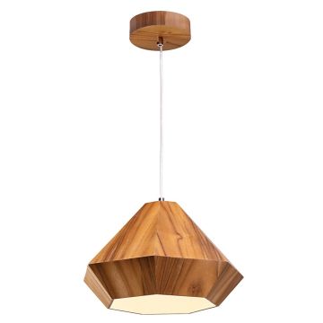 Quintiesse Diamond QN-DIAMOND-P-S-TEAK Függőlámpa 1x40W/E27 IP20