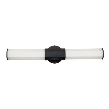 Quintiesse FACET QN-FACET-LED2-BK-BATH Fali lámpa 2x12W/LED 3000k 2160LM IP44