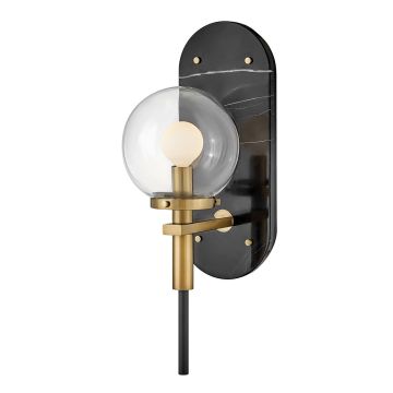 Quintiesse Gilda QN-GILDA-WB1-BK Fali lámpa 1x40W/E14 IP44