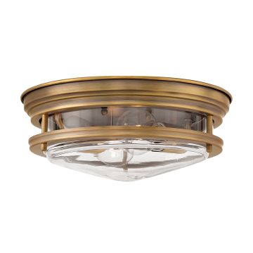 Quintiesse HADRIAN QN-HADRIAN-FS-BR-CLEAR Süllyesztett mennyezeti lámpa 2x40W/E27 IP44