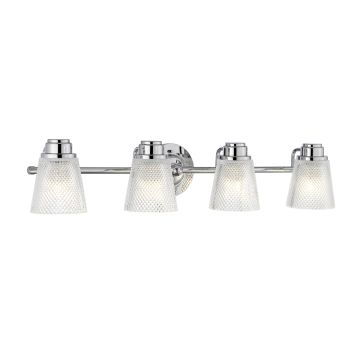 Quintiesse HUDSON QN-HUDSON4-BATH Fali lámpa 4x3,5W/G9 3000K 1280LM IP44