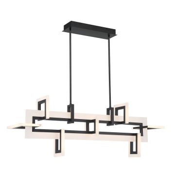 Quintiesse Inizio QN-INIZIO-LP-M-BK Plafonlámpa 1x86W/LED 3000K 3305lm IP20