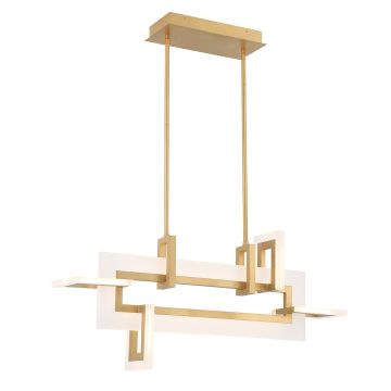 Quintiesse Inizio QN-INIZIO-LP-S-BG Plafonlámpa 1x46W/LED 3000K 2086lm IP20