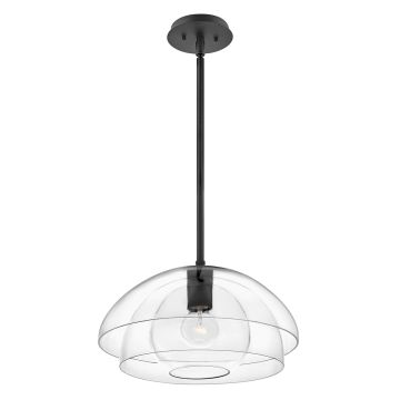 Quintiesse LOTUS QN-LOTUS-P-BLK Függőlámpa 1x60W/E27