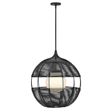 Quintiesse Maddox QN-MADDOX-P-M-BK-BK Függőlámpa 1x60W/E27 IP44
