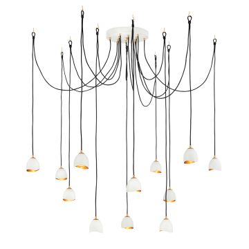 Quintiesse NULA QN-NULA-12P Függőlámpa 12x40W/E14