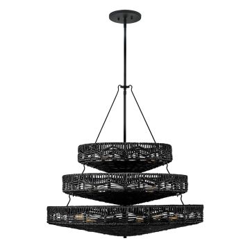 Quintiesse Ophelia QN-OPHELIA-13P-BK-BK Csillár 13x40W/E14 IP20