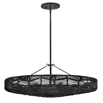 Quintiesse Ophelia QN-OPHELIA-6P-BK-BK Függőlámpa 6x40W/E14 IP20