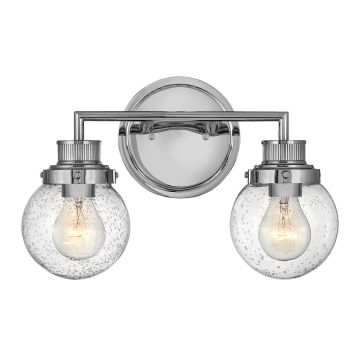 Quintiesse POPPY QN-POPPY2-PC-BATH Fali lámpa 2x60W/E27 IP44