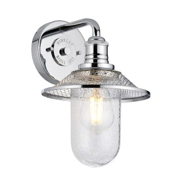 Quintiesse RIGBY QN-RIGBY1-BATH-PC Fali lámpa 1x40W/E27 IP44