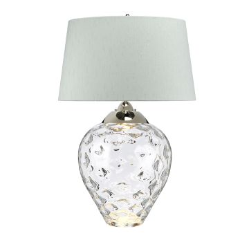 Quintiesse SAMARA QN-SAMARA-TL-LRG-CLR Asztali lámpa 1x60W/E27+1x7W/GU10 3000K 620LM