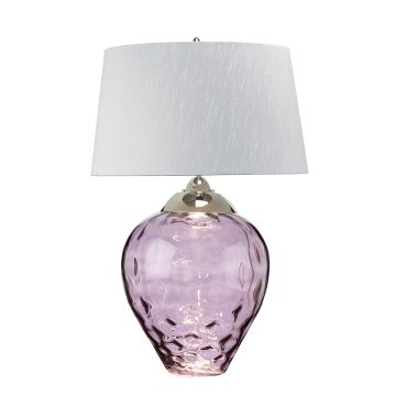 Quintiesse SAMARA QN-SAMARA-TL-LRG-PLM Asztali lámpa 1x60W/E27+1x7W/GU10 3000K 620LM
