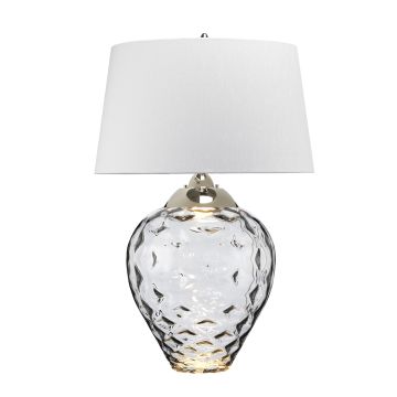 Quintiesse SAMARA QN-SAMARA-TL-LRG-SMK Asztali lámpa 1x60W/E27+1x7W/GU10 3000K 620LM