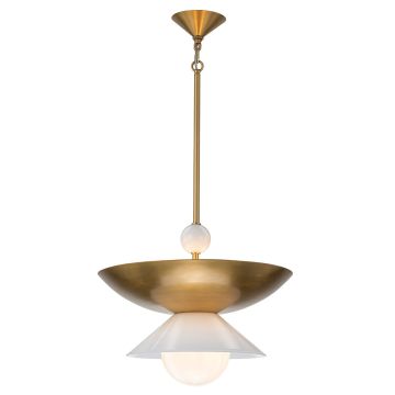Quintiesse Saucer QN-SAUCER-4P-L-AB-OPAL Függőlámpa 3x40W/E14 IP20