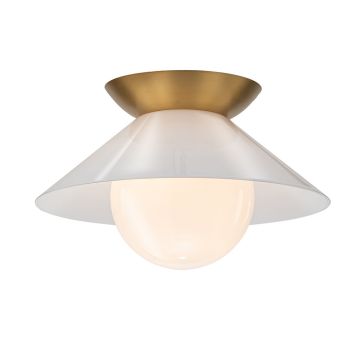 Quintiesse Saucer QN-SAUCER-FM-AB-OPAL Süllyesztett mennyezeti lámpa 1x40W/E27 IP20