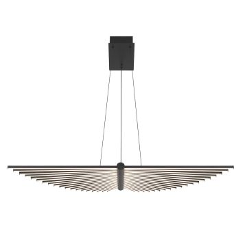 Quintiesse Seraph QN-SERAPH-LP-L-BLK Függőlámpa 1x57W/LED 3000K 1192lm IP20