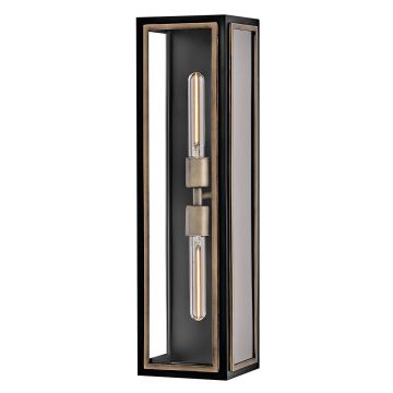 Quintiesse Shaw QN-SHAW-2M-BK Fali lámpa 2x40W/E27 IP44