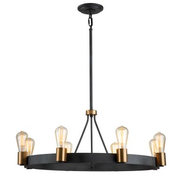 Quintiesse SILAS QN-SILAS-8P-DZ Csillár 8x60W/E27