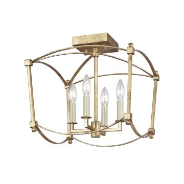 Quintiesse THAYER QN-THAYER-SF-ADB Plafonlámpa 4x40W/E14