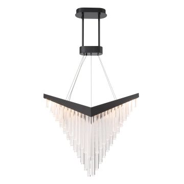 Quintiesse Vivien QN-VIVIEN-P-L-BK Függőlámpa 1x40W/LED 3000K 900lm IP20